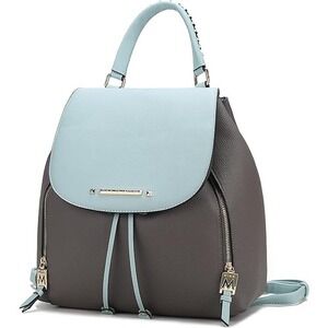MKF Collection Kimberly Backpack Vegan Leather Womens Purse Top Handle Book Bag